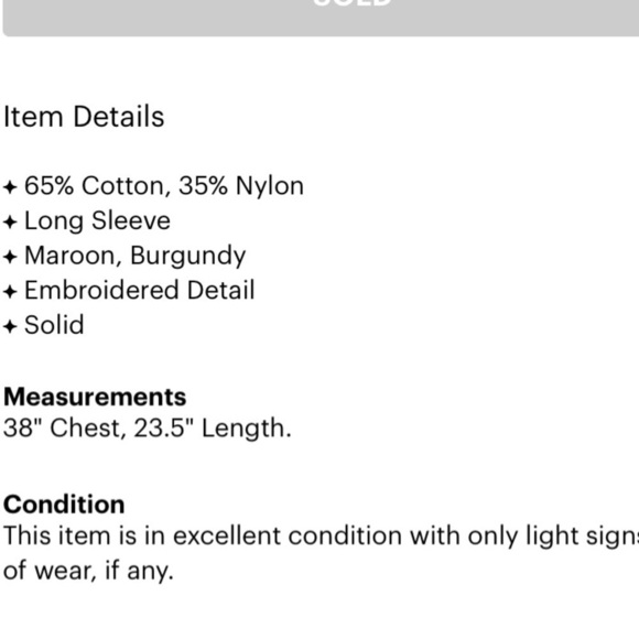 Rose + Olive romantic red lace long sleeve blouse women’s medium top medium - Picture 3 of 6